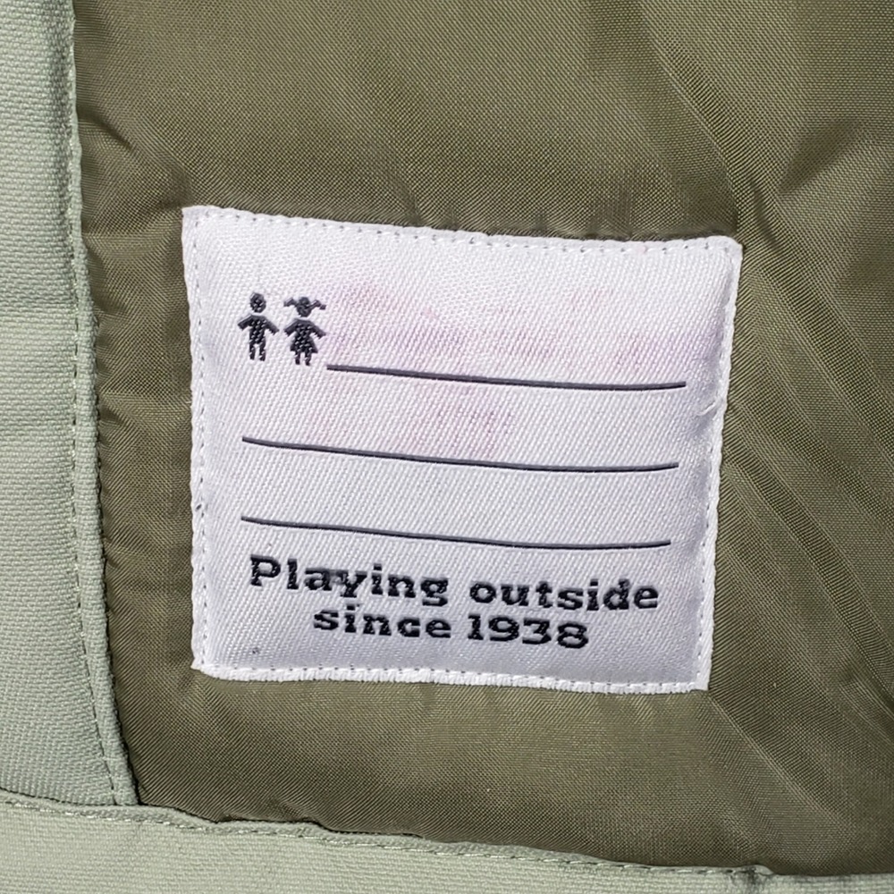 Columbia Girls M 10/12‎ Sage Green Omni-Heat Parka Gorpcore Winter Jacket Hooded - Picture 9 of 10